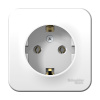 Розетка BLNRA010111 BLANCA наруж. с зазем.  без шторок изол. пл., 16А, 250В ,tk/