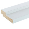 Коробочный брус ПВХ  Snow Soft 26*70 