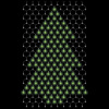 Гирлянда-сетка эл. "Елочка" (LED) 1,65х2,2м 360 светодиодов зел.свет	NTLD360-TR