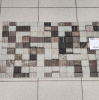 Коврик "BrizGard" (соты) грязезащитный 45*75см st210