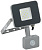 Прожектор св/д СДО 07-10Д 10W(800lm)SMD 6500K 150х90х25 с датчиком дв. сер. IEK IP44 LPDO702-10-K03