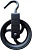 Блочек черный D140