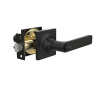 Ручка защелка DK710/BL BL-BK (фик.) черный (58417)