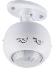 Датчик движения+фотореле Feron ИК 1200W 8м 120°(гориз) 360°(верт) IP20 SEN16/ES-P27A 22074