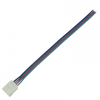 Коннектор Ecola 15см зажим-провод 4-х конт SMD5050 RGB SC41U1ESB 