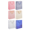 Пакет подарочный, высококачеств.бумага, 26х32х10см, 6 дизайнов 507-025