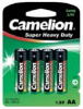 Бат. Camelion HEAVY DUTY Green R6/316 BL4, 1669.