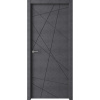 Дверь межкомнатная Паутинка бетон темный 60*200