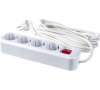 Удл. ПВС 3х1 4 роз.  5 м земля, выкл. (корпус ABS) S-304 UNIVersal 9631991