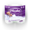 Туалетная бум. Plushe Classic Белая 4рул. 2сл. 