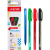 Набор ручек шариковых deVENTE Triolino Translucent, 4 цвета, 0,7 мм, игол ПУ, Ultra Glide, 5073108