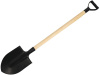 Лопата  копальная острокон.с пласт.ручкой Н лопаты в сборе 1160мм, ширина полотна 208мм, черенок 1 с.