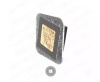 Бра Estares св/д GEOMETRIA ICE 20W(1600lm) 4K 220х45 белый/прозр акрил IP40