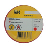 Изолента ПВХ 19*20м красн. 20м ИЭК UIZ-20-10-K04