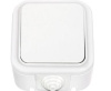 Выключатель Bylectrica 1кл. ОУ 10А БЕЛ. пласт. IP54 A16-222