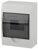 Бокс ЩРВ-П-6 Эра SIMPLE пластик белый с дымчатой дверцей IP41 6769