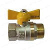 Кран шар. газ. 3/4" ВН (бабочка).