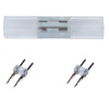 Коннектор Ecola 220V 12x7 2-конт для ленты IP68 (5 шт в уп, цена за уп.) SCMN12ESB
