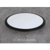 Свет-к с/д LE061211-002 LE LED CLL ALANTA 24W BLACK (круг); Цв: черный