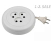 Сет. удл. рулетка ШВВП 2х0.75 3 роз. 3 м (корпус ABS-пластик) UR(6)-3-3m (РФ)/УХ6-103 5141 ЭРА