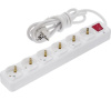 Удл. сет. NE-AD ПВС 3х1 6 роз 2 м, 16А, земля, выкл (корпус PP+V2) 3020-2A