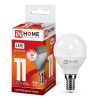 Лампа с/д LED-ШАР-VC 11Вт 230В E14 6500К 990лм IN HOME 4690612024929 