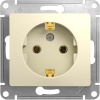 Розетка 2P+E 16А/250В беж. GLOSSA GSL000243