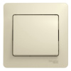 Выкл. СУ 1 кл. беж. (пл.осн.) GSL000212 Schneider GLOSSA