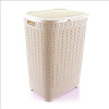 Корзина DDStyle ВЯЗАНЫЙ УЗОР 50л. (кремовый)
