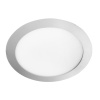 Свет-к КРУГЛ. встр. (LED) 9вт 720 лм 4000К D145*25мм мат алюм Jazzway