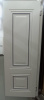 Дверь межкомнатная Норд ДГ белый ясень 80*200 молдинг черный 