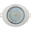 Свет-к Ecola GX53-FT3238 св-к Эллипс белый 41x126х106 FW53ELECB (10!)