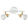 Бра СПОТ GU10 2*40W 160*60*250 бел/мет А1906PL-2WH