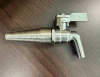 Кран из нержавеющей стали 1/2" дюйма+прокладка 20мм, 1/2(2шт.в комлекте)