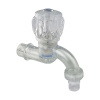 Кран водоразборный 1/2н, пластик, прозрачный, 10 см от стены, металлокерамика САНАКС	8803			