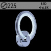 Бра светил-к настен 8878/1B CR хром LED 20W 4000-6500K