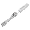 Сет. удл. ПВС 2х0.75 5роз. 7м 10А GES-10-2x075-5-7m 470049 General