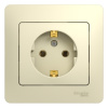 Роз. СУ 1 мест. беж. (пл.осн., земля) GSL000242 Schneider GLOSSA