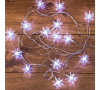 Гирлянда "Снежинки" 20LED белый, 2,8м, IP20, 220V, Neon Night, 303-036