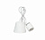 Подвес ASD/inHome E27 со шнуром для LED-UFO силикон белый 1м 8684