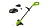 Триммер аккумуляторный Greenworks G24LT25, 24V ( с АКБ 2ач и ЗУ) 2107207SA