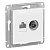 Розетка Systeme Electric AtlasDesign мех.роз.конн.TV+комп СУ 1 мест бел Antibact (RG6+RJ45)ATN000189