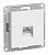 Розетка Systeme Electric AtlasDesign мех. роз. комп. СУ 1 мест. бел. Antibact.RJ45 ATN000183