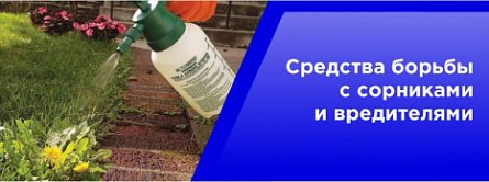 Средства борьбы с сорниками и вредителями Средства борьбы с сорниками и вредителями