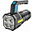 Фонарь Ultraflash ручной LED53766 (акк. 4V 0.7Ah) 4св/д +COB 3W черн/пластик, 4 реж., USB, бок