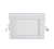 Свет-к КВАДР. встр. (LED) 15w 4000K IP40 WH 190мм, Jazzway PPL-S, 5008380A