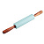 Скалка силиконовая 43х5см, 3 цвета, HS-RP003 891-071