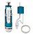 Арматура к смыв.бачку ИНКОЭР 2-х кноп. метал, нижн.подв. D40 (и-сб2м-нпрНрф-аа-в)