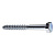 Шуруп сантехнический 6х30 упак 4 шт